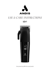 Andis LCA-1 Bedienungsanleitung