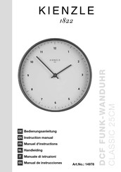 Kienzle CLASSIC 14978 Bedienungsanleitung