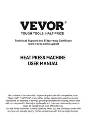 VEVOR TLM2310-4S Benutzerhandbuch