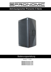 Pronomic 00063463 Bedienungsanleitung