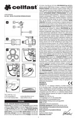 Cellfast 52-303 Bedienungsanleitung