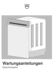 V-ZUG AdoraSpülen V2000 Wartungsanleitungen