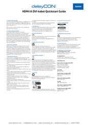 deleyCON MK3157 Schnellstartanleitung