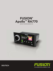 Fusion apollo RA770 Benutzerhandbuch