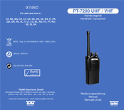 Team PT-7200 UHF/ VHF Bedienungsanleitung