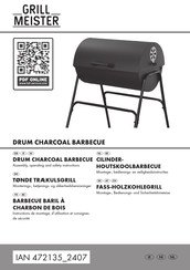 Grill Meister 472135 2407 Montage-, Bedienungs- Und Sicherheitshinweise