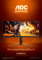 Aoc CU34G4Z Benutzerhandbuch