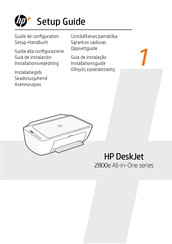 Hp DeskJet 2823e All-in-One Installations-Handbuch