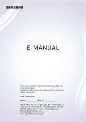 Samsung GQ65LS03BGUXZG E-Anleitung