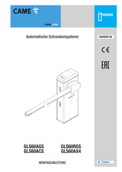 Came GLS60AGS Montageanleitung