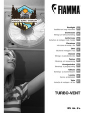 Fiamma 03624F02D Montage- Und Gebrauchsanleitung