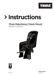 Thule 100609 Bedienungsanleitung