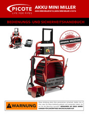 PICOTE MINI CLEANER +C 8/16 Bedienungs- Und Sicherheitshandbuch