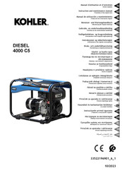 Kohler 3499231004296 Benutzer- Und Wartungshandbuch
