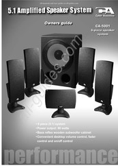 Cyber Acoustics CA-5001 Bedienungsanleitung