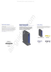 NETGEAR DGND3700Bv2 Installationsanleitung