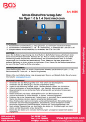 BGS technic 6686 Bedienungsanleitung