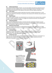 Rayline R324G Bedienungsanleitung