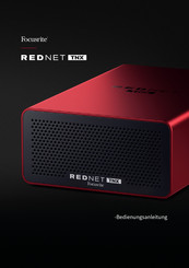 Focusrite REDNET TNX Bedienungsanleitung