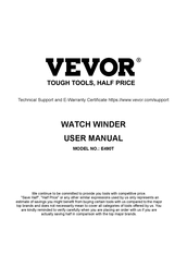VEVOR E490T Benutzerhandbuch