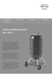 Rösle Smoker No.1 F50-S Bedienungsanleitung