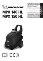 Michelin MPX 140 HL Gebrauchsanleitung