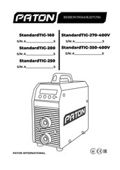 PATON StandardTIG-200 Bedienungsanleitung