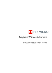 HIKMICRO M31 Serie Benutzerhandbuch