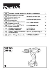 Makita DHP453RFE Betriebsanleitung