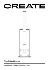 Create Fire Tube Heater Bedienungsanleitung