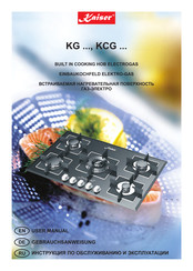 Kaiser grand chef KCG 6380 W Turbo Gebrauchsanweisung