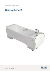 Arjo Classic Line 2 Bedienungsanleitung