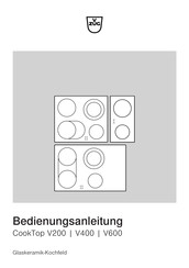 V-ZUG CookTop V400 E604 Bedienungsanleitung