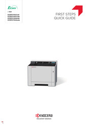 Kyocera ECOSYS P5026cdw Erste Schritte - Kurzanleitung