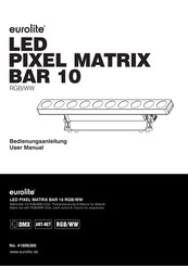 EuroLite LED PIXEL MATRIX BAR 10 Bedienungsanleitung