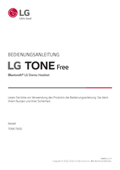 LG TONE Free Bedienungsanleitung