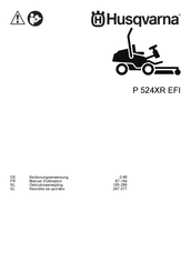Husqvarna P 524XR EFI Bedienungsanweisung