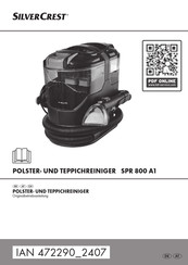 Silvercrest SPR 800 A1 Originalbetriebsanleitung