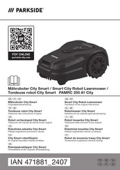 Parkside PAMRC 250 A1 City Originalbetriebsanleitung
