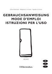 Electrolux EK 134 10 Gebrauchsanweisung