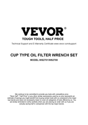 VEVOR WS2701 Bedienungsanleitung