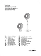 Taurus GRECO 16CR PURE Gebrauchsanleitung