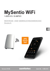 Sentiotec 1-053-313 Montage- Und Gebrauchsanweisungen