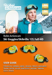 Rollei Skibrille 135 Full-HD Bedienungsanleitung