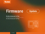 Rollei 9s Plus Firmware-Aktualisierung