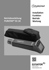 elysator PUROTAP EC-18 Betriebsanleitung