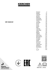 Kärcher IVR 100/30 Ef Bedienungsanleitung