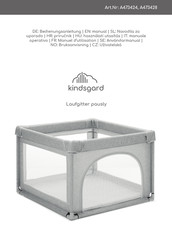 kindsgard pausly A473424 Bedienungsanleitung
