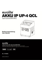 EuroLite AKKU Mini IP UP-4 QCL Spot MK2 Bedienungsanleitung