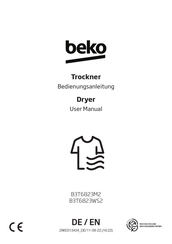 Beko B3T6823M2 Bedienungsanleitung
